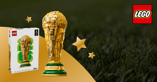 Gana el TROFEO DEL MUNDIAL 2026 de LEGO