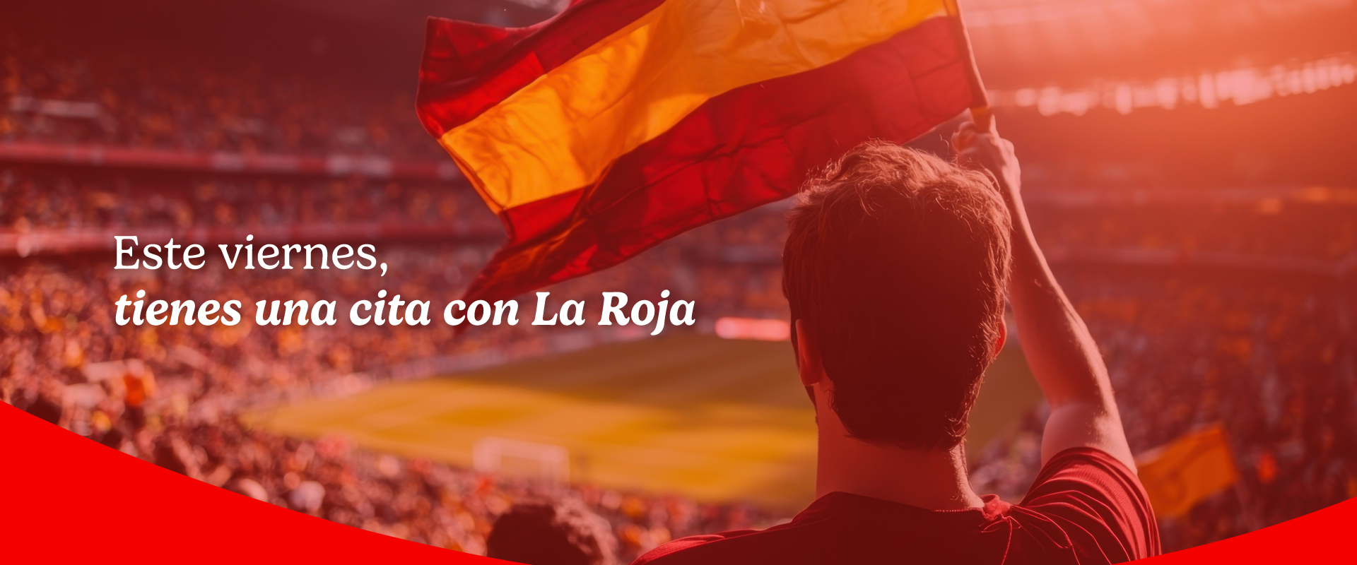 Vive el España vs Bélgica en pantalla gigante