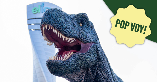 Dinosaurios gigantes y un plan en familia en Badajoz