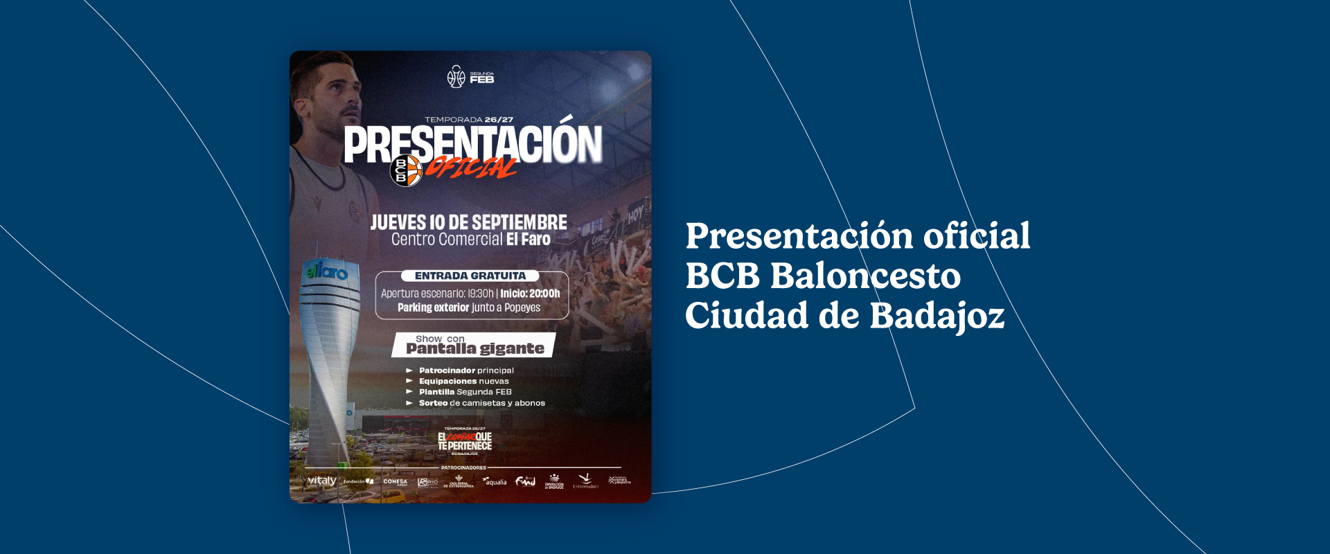 Presentación Oficial BCB Baloncesto Ciudad De Badajoz