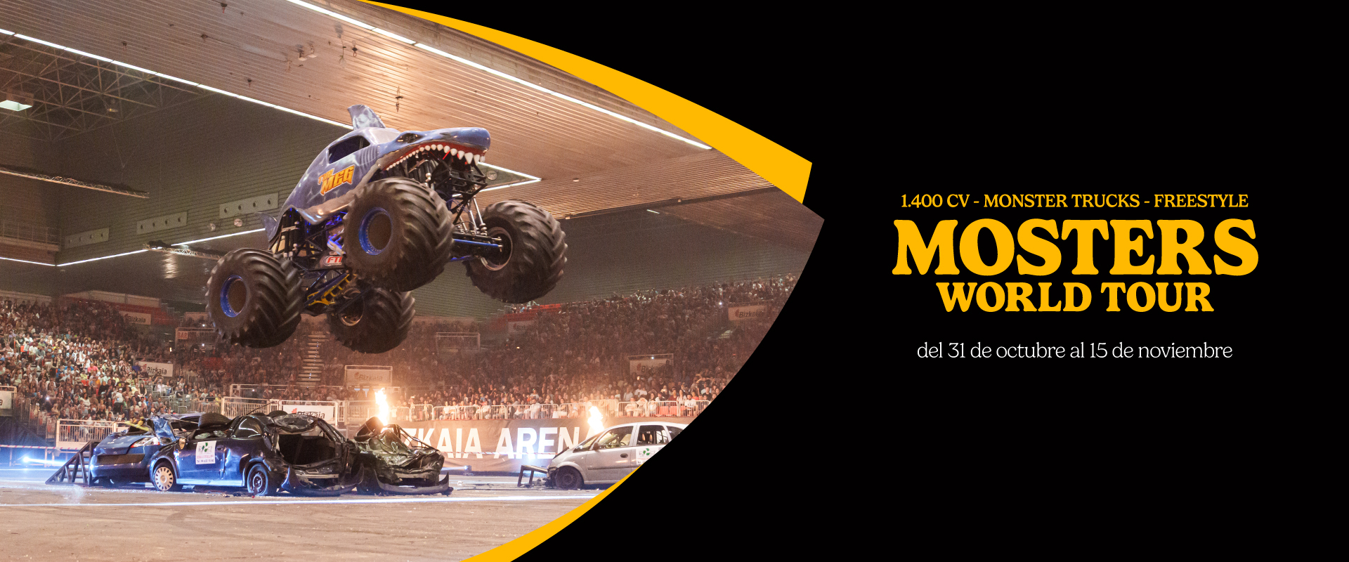 Monsters World Tour llega con un espectacular show en Badajoz